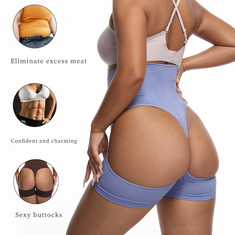 Seamless Underwear Women - 3 Pezzi Pantaloncini Modellanti a Vita