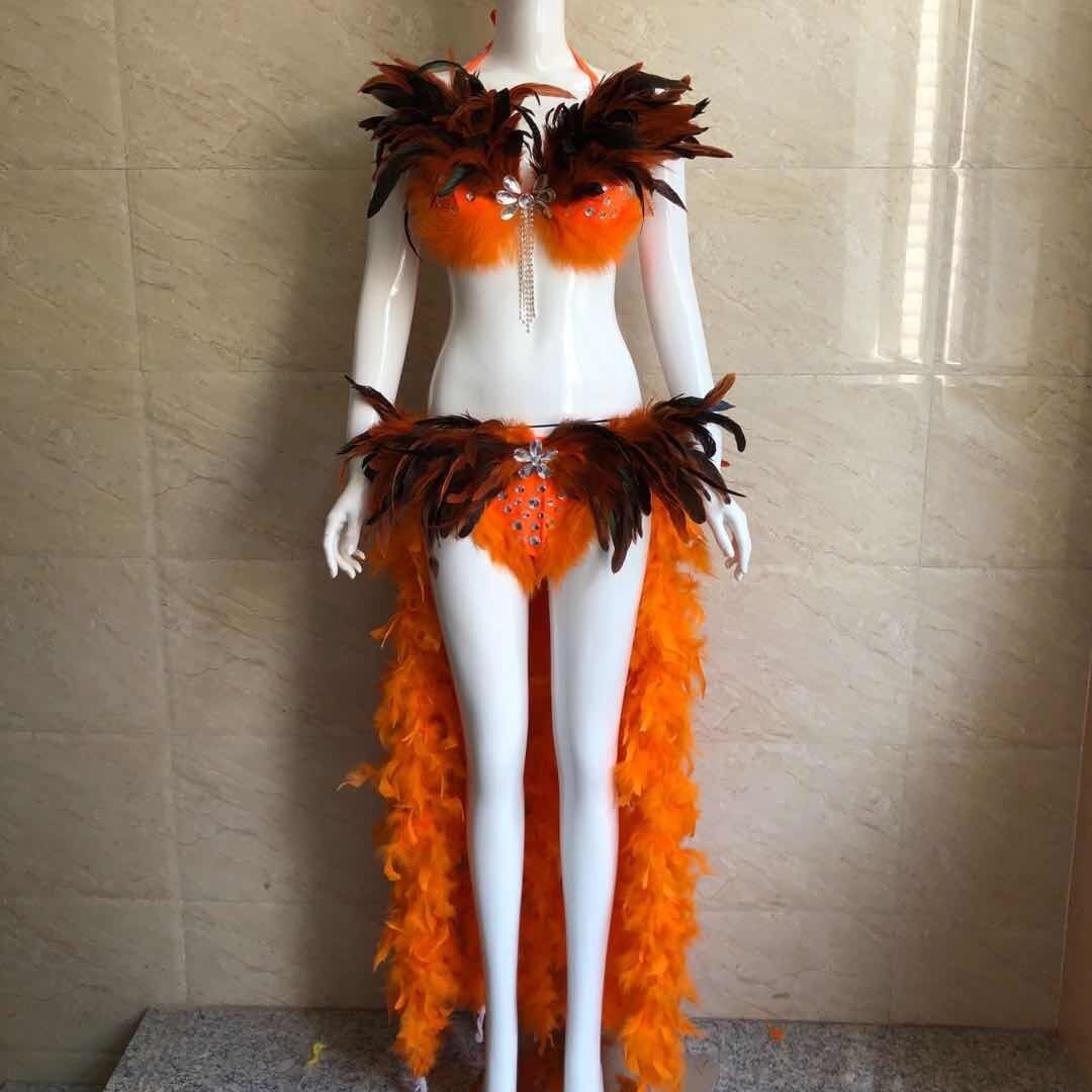 Costume da Donna con Piume, To - Thong Bikini Women recensione e prezzo