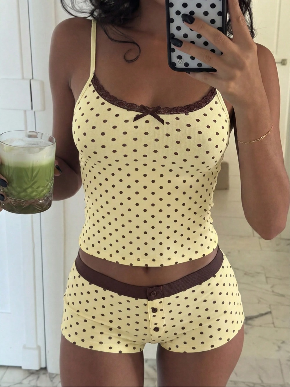 Completo pigiama da donna comp - Cami Top Lace recensione e prezzo